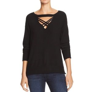 •LNA• Lola Brushed Cutout Sweatshirt